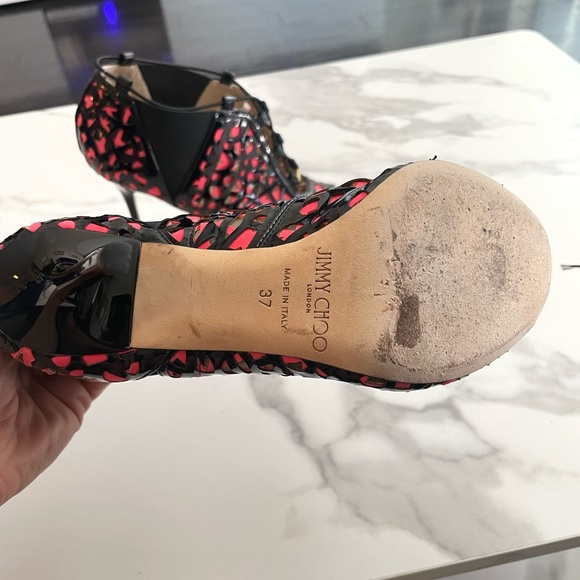 LIKE NEW: Jimmy Choo stilettos - Picture 6 of 7